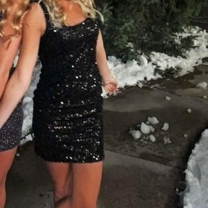 Beautiful black sparkle dress
